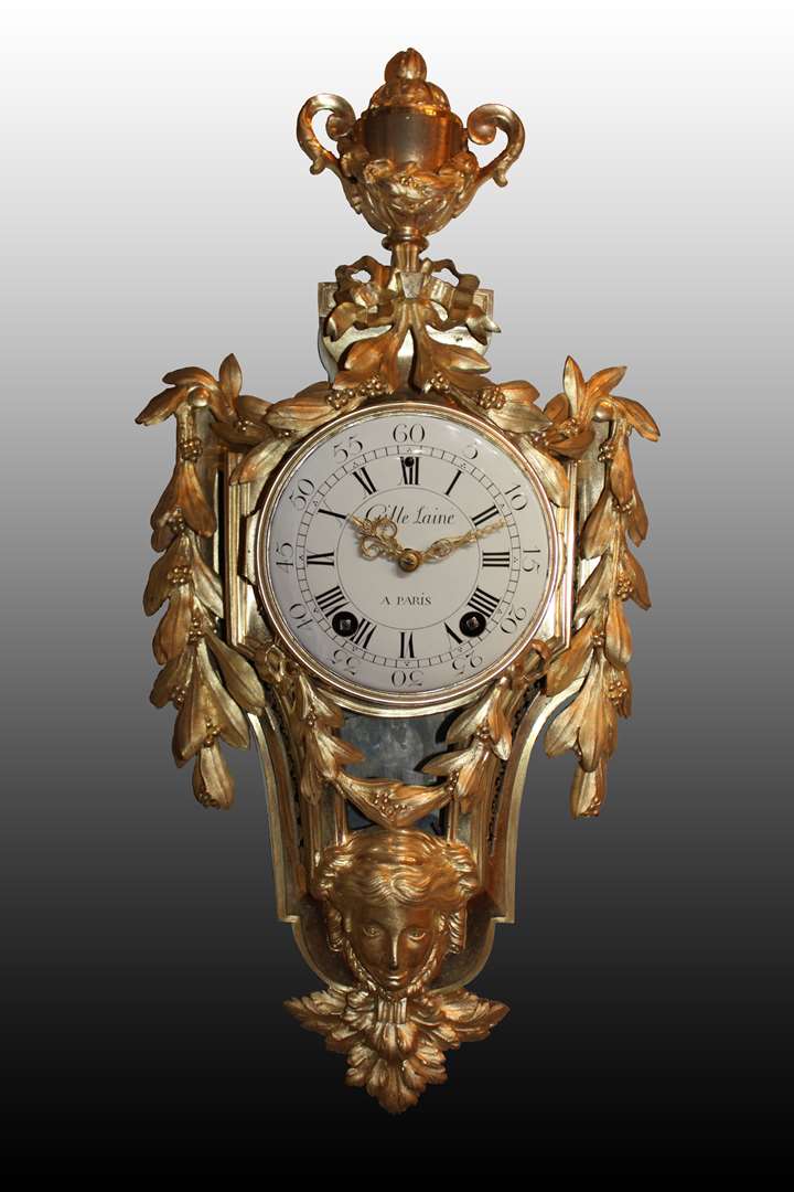 A Louis XVI Cartel clock by Lainé à Paris